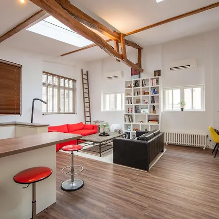 Appartamento 9eme - Superbe Loft Avec Terrasse Privative Parigi